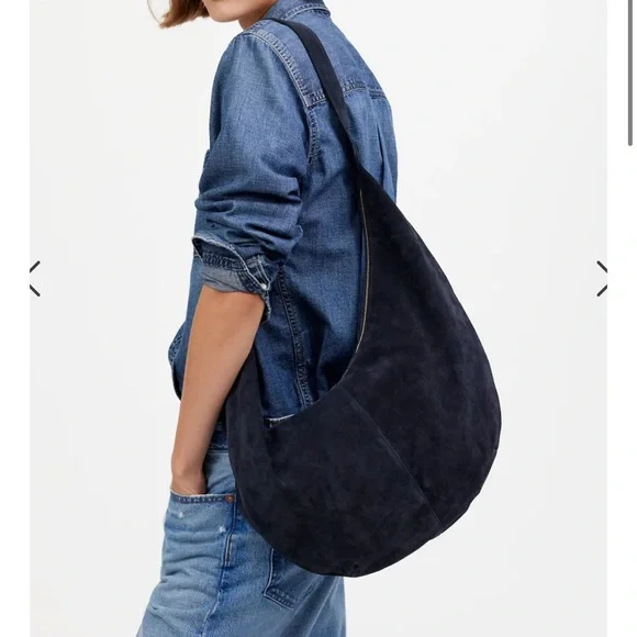 Madewell Bags Iso Madewell Indigo Or Navy Suede Essential